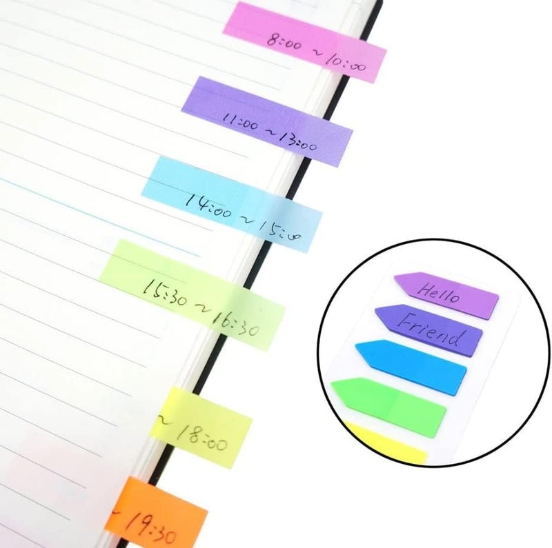 XLSFPY 560PCS Page Markers Sticky Index Tabs Book Annotation Bookmark Notes Small Pop Up Index Flag Tabs, Post Tabs Flags Stickers - Image 5